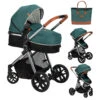 Momi Limuru Green 2-in-1 Combi Kinderwagen WOSP00028 -Kinderwagenserie Winkel momi limuru green 2 in 1 combi kinderwagen wosp00028 1