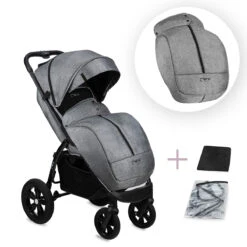 Momi Miya Grey Wandelwagen WOSP00032 -Kinderwagenserie Winkel momi miya grey wandelwagen wosp00032 11