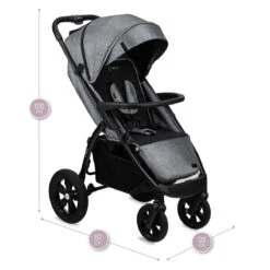 Momi Miya Grey Wandelwagen WOSP00032 -Kinderwagenserie Winkel momi miya grey wandelwagen wosp00032 14