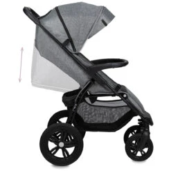 Momi Miya Grey Wandelwagen WOSP00032 -Kinderwagenserie Winkel momi miya grey wandelwagen wosp00032 8