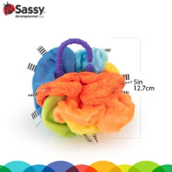 Sassy Crinkle Ball Texturen Speelbal S80370 -Kinderwagenserie Winkel sassy crinkle ball texturen speelbal 2
