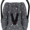 Sevibaby Star Grijs 0+ Autostoelhoes 61-13 -Kinderwagenserie Winkel sevibaby star grijs 0 autostoelhoes 61 13