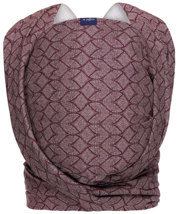 Zaffiro Be Close Geo Burgund Multifunctionele Draagdoek N17 8142