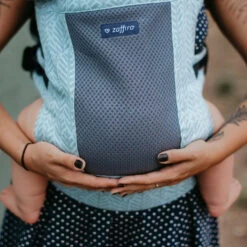 Zaffiro City Air Beige Leaves Ergonomische Draagzak 7398 -Kinderwagenserie Winkel zaffiro city air beige leaves draagzak 7398 2