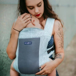 Zaffiro City Air Beige Leaves Ergonomische Draagzak 7398 -Kinderwagenserie Winkel zaffiro city air beige leaves draagzak 7398 8