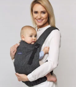 Zaffiro Ergo Graphite Leaves Ergonomische Draagzak 8302 -Kinderwagenserie Winkel zaffiro ergo draagzak 8