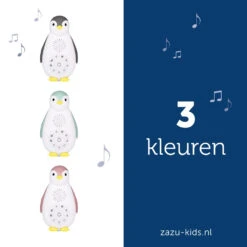 Zazu Zoe De Pinguin Roze 3 In 1 Muziekdoosje ZA-ZOE-03 -Kinderwagenserie Winkel zoe nl all 2 colours lr